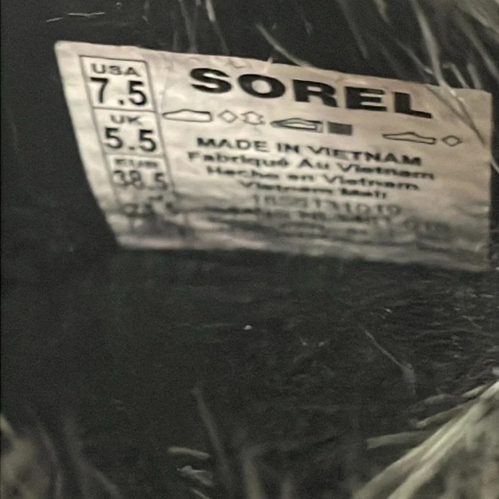 NEW Sorel Joan of Arctic Black Tall Winter Boots